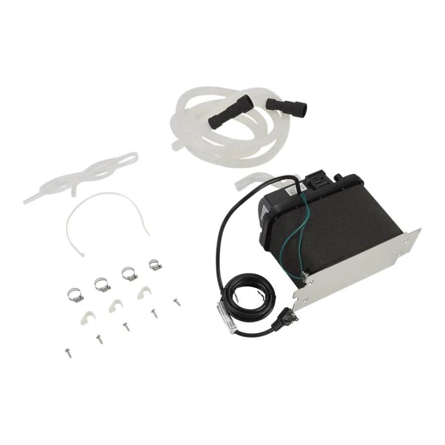 Ice Machine Drain Pump Kit, used with 50-lb ice makers, for excess water up to 10' H