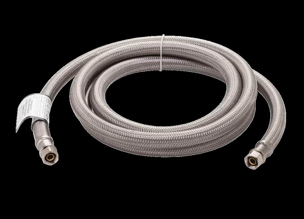 6' Stainless Steel Refrigerator Waterline Kit