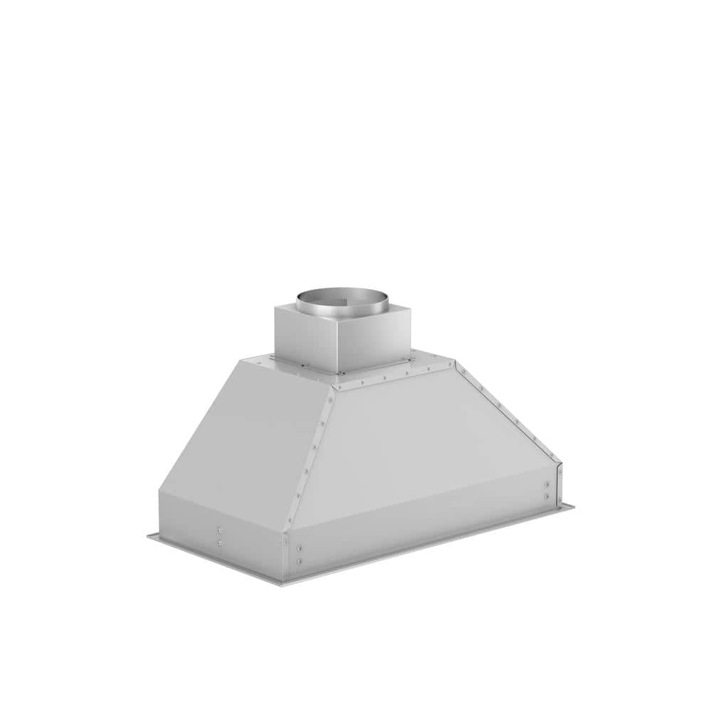 34 In. Ducted Wall Mount Range Hood Insert In Outdoor Approved Stainless Steel