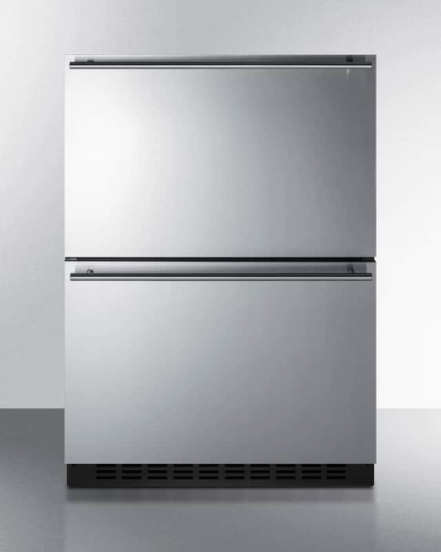 24" Wide 2-Drawer All-Refrigerator, ADA Compliant (Panels Not Included)