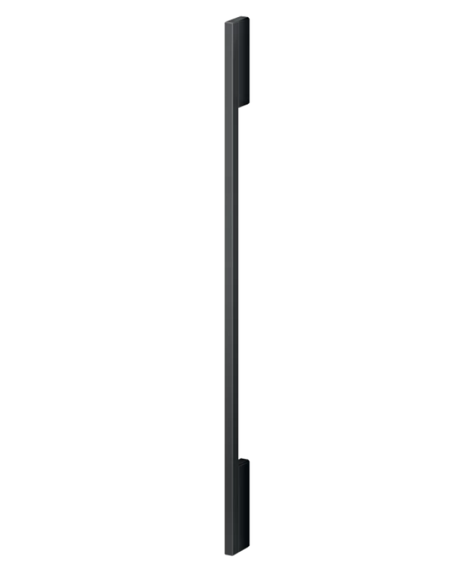 Square Fine Black Handle Kit for Integrated Single Door products 74" or 84" height