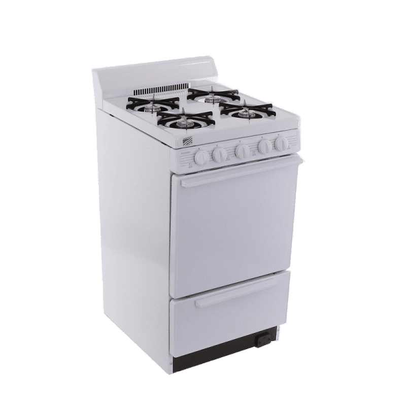 20 Inch Cordless Gas Range