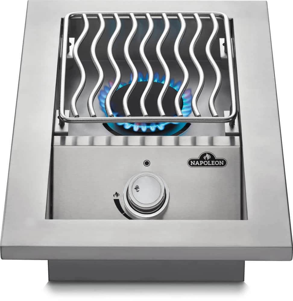 Built-in 500 Series Single Range Top Burner with Stainless Steel Cover