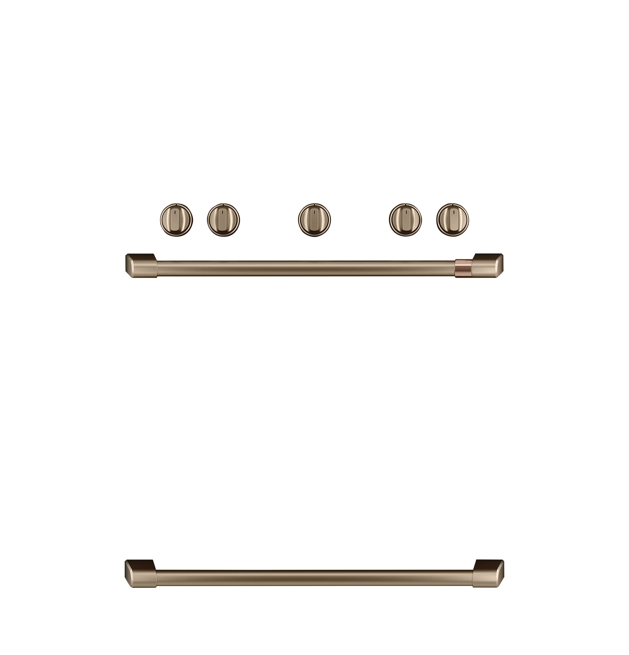 Café Freestanding Gas Knobs And Handles - Brushed Bronze
