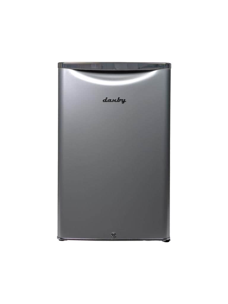 4.4 cu. ft. Retro Compact Fridge in Iridium Silver