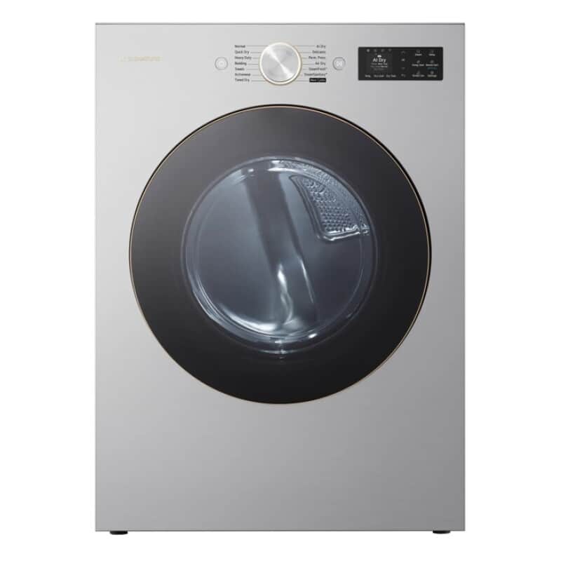 9.0 Cu. Ft. Mega Capacity Smart Front Load Electric Dryer With Turbosteam®, Built-in Intelligence And Hybrid Electronic Controls With Lcd Display
