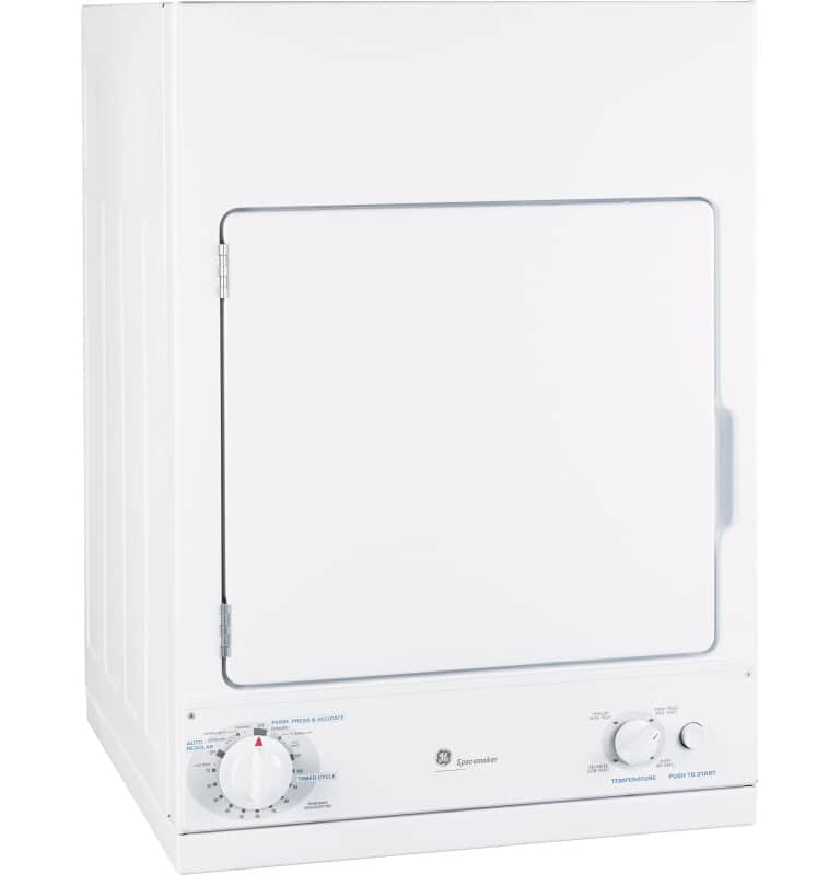 Spacemaker 240V 3.6 cu. ft. Capacity Stationary Electric Dryer