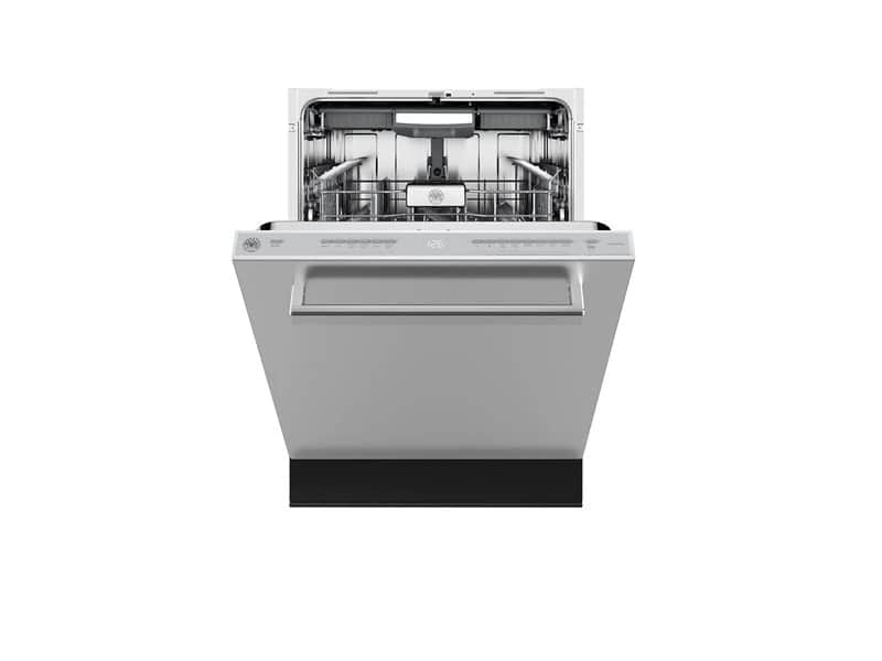 24 inch Dishwasher Tall Tub with Stainless Steel Panel and Bar Handle, 15 place settings, 42 dB, 6 wash cycles