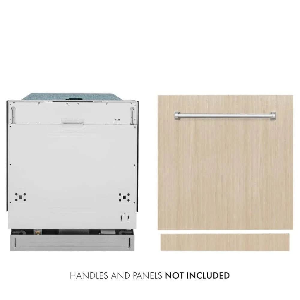 24 In. Panel Ready Top Control Dishwasher With Stainless Steel Tub, 52dba
