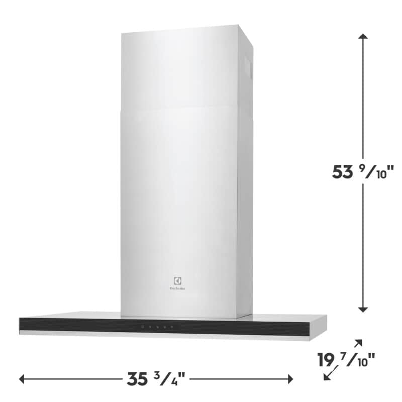 36" Wall-Mount T Shape Hood