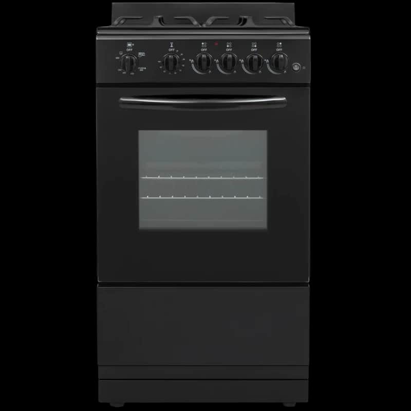 1.9 Cu. Ft. 20” Gas Range