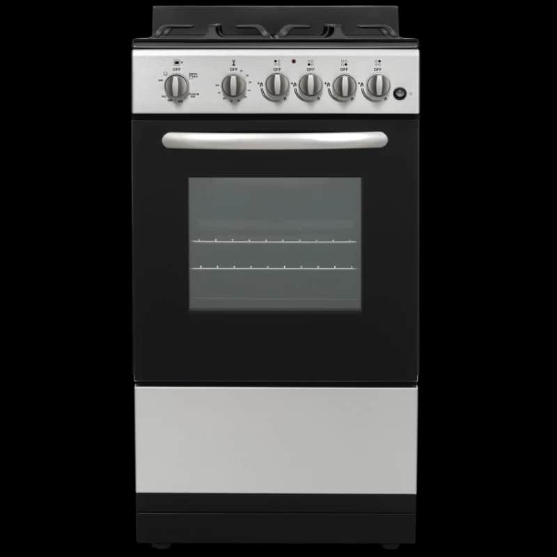1.9 Cu. Ft. 20” Gas Range