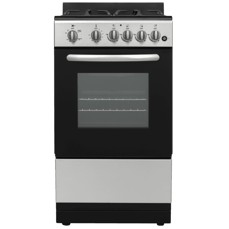 Element 1.9 Cu. Ft. 20” Gas Range - Stainless Steel (EGR204MCCS)