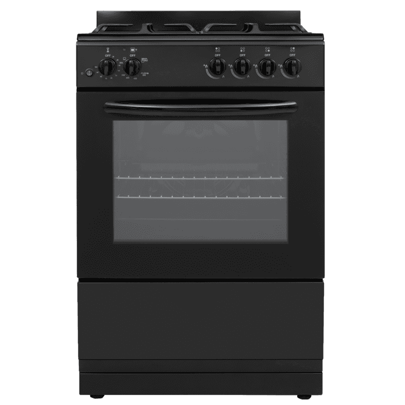 Element 2.4 Cu. Ft. 24” Gas Range - Black (EGR244MCCB)
