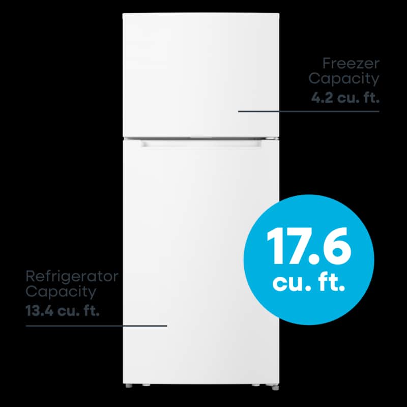 17.6 Cu. Ft. Top Freezer Refrigerator