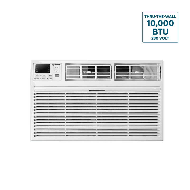 Through-the-wall 10,000 Btu, 230v Air Conditioner