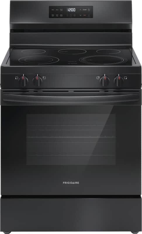 30" Electric Range with Steam Clean