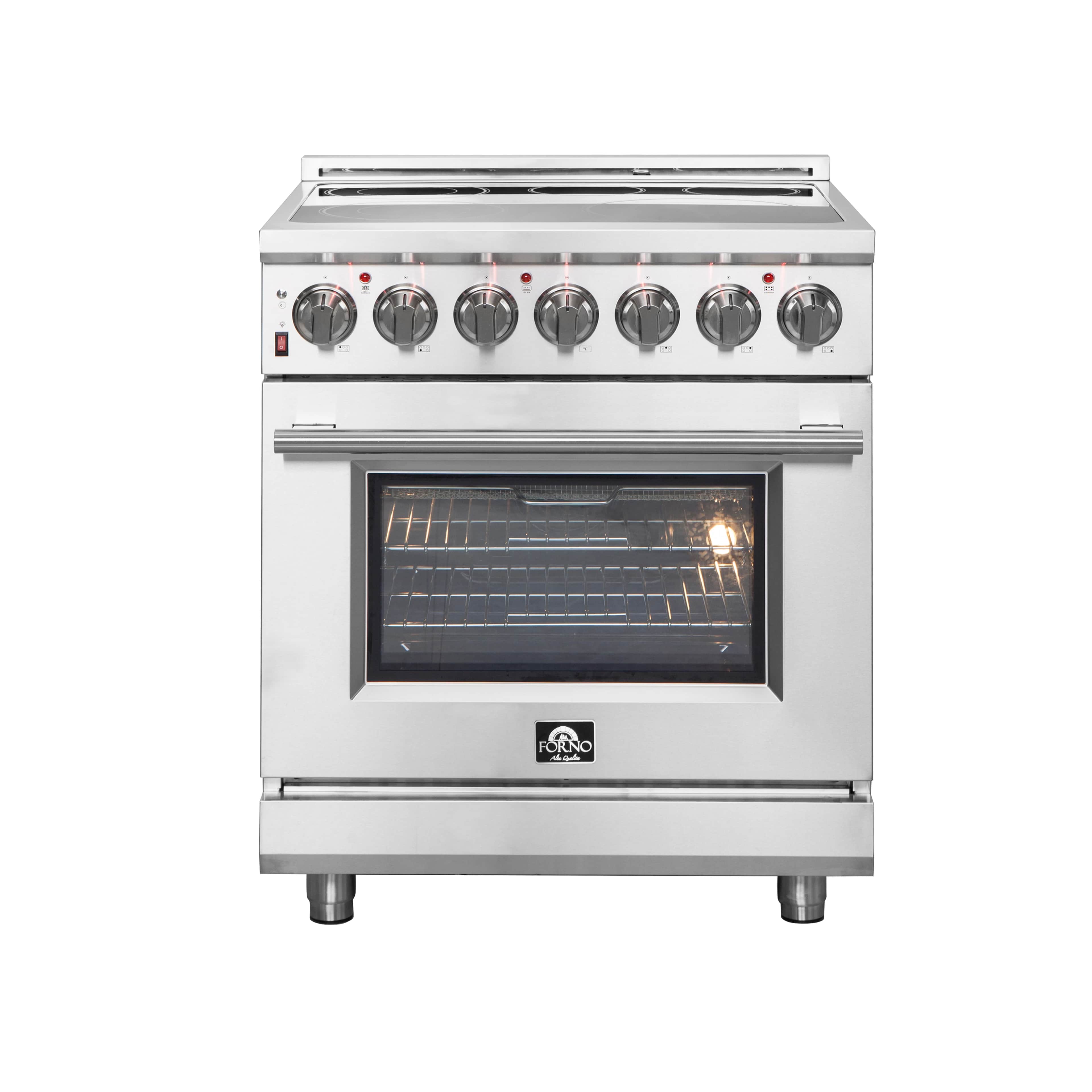 Massimo 30-Inch Freestanding Electric Range, True Convection Oven