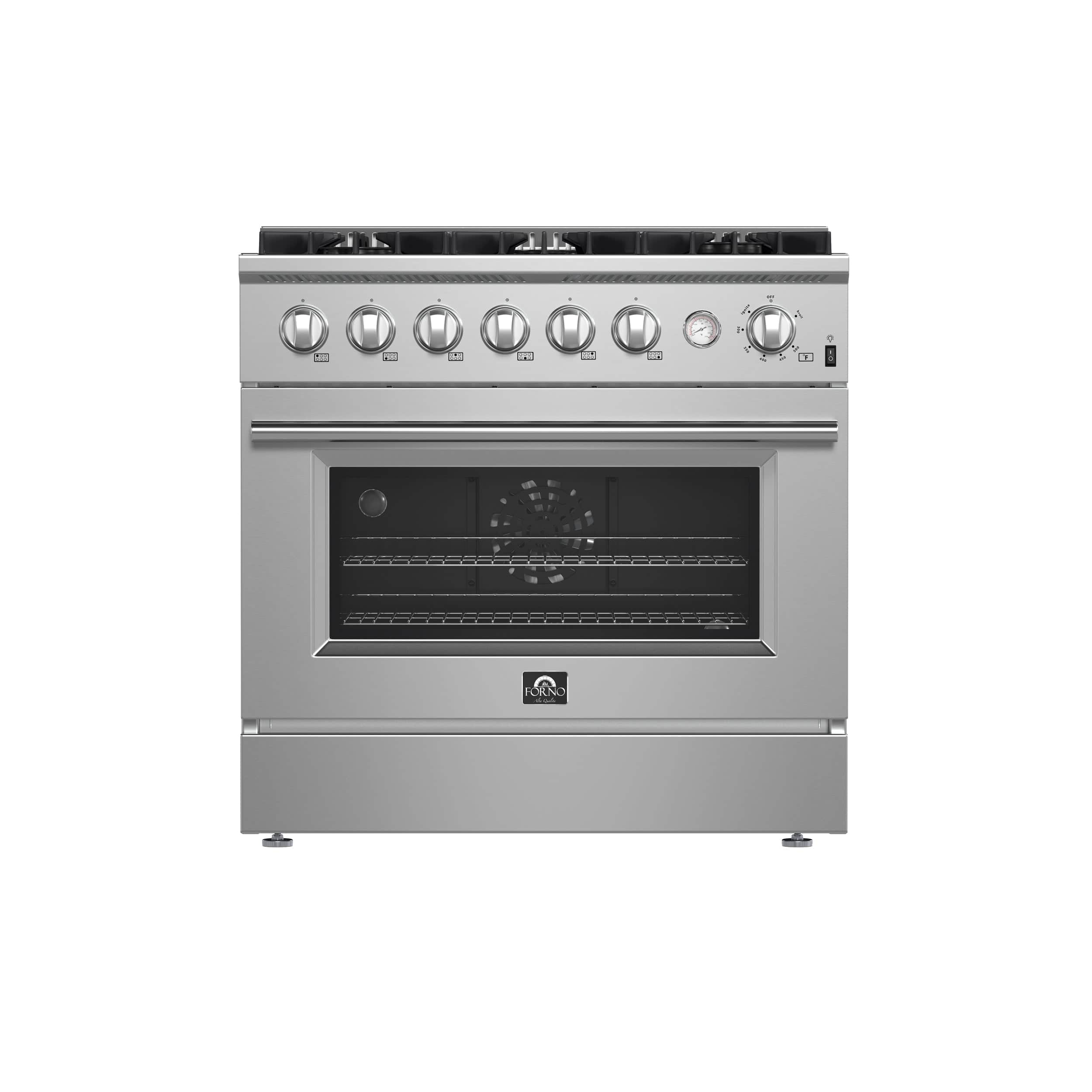 Marco 36-Inch Gas Range , 6 Burners 67,000 BTU, 5.36 cu.ft. Convection Oven