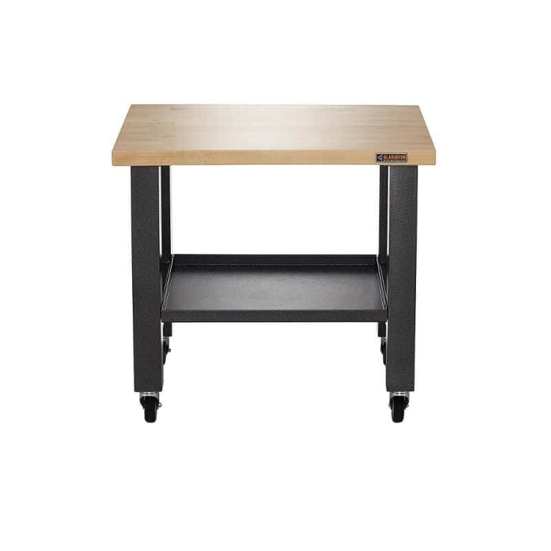 3' Wide Mobile Workstation