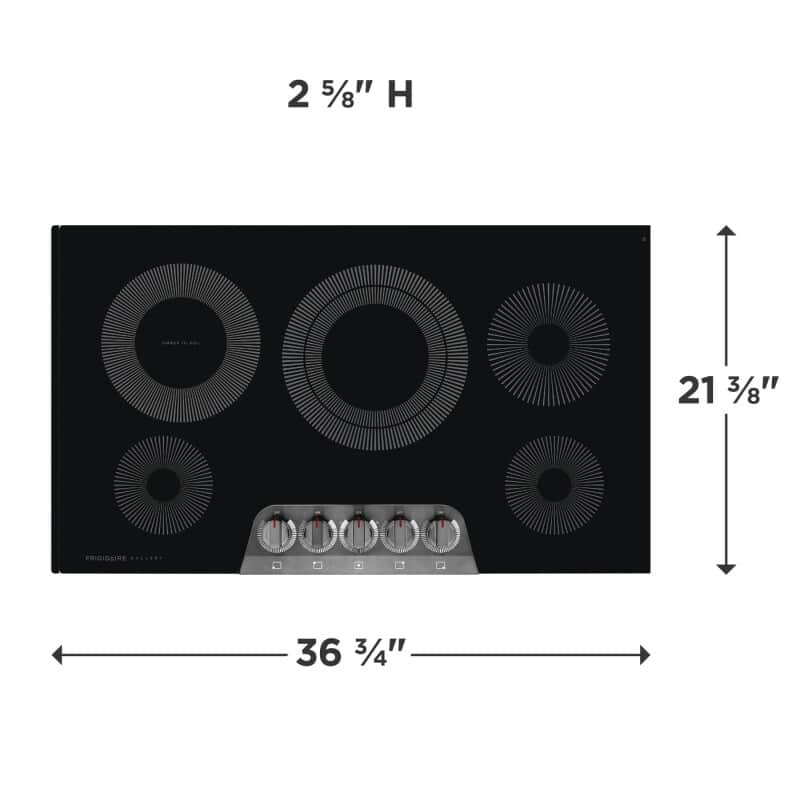36" Electric Cooktop