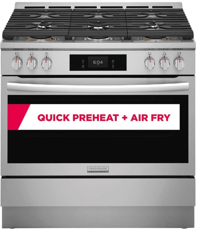 36" Dual-Fuel Range with Air Fry