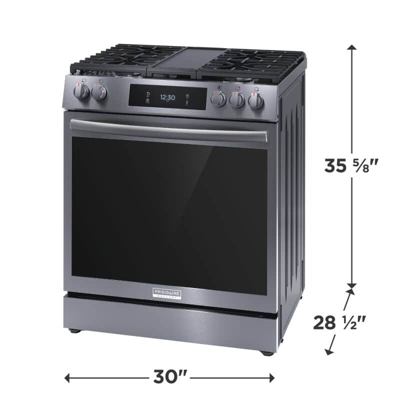 30" Gas Range with 15+ Ways To Cook