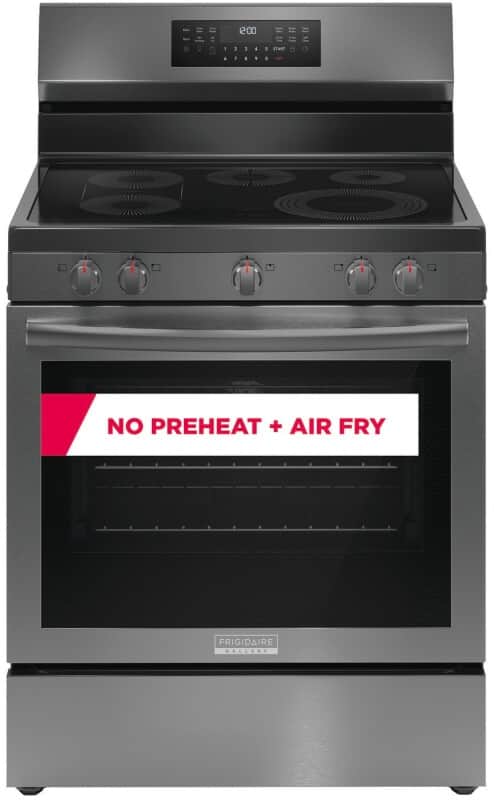 30" Electric Range with No Preheat + Air Fry