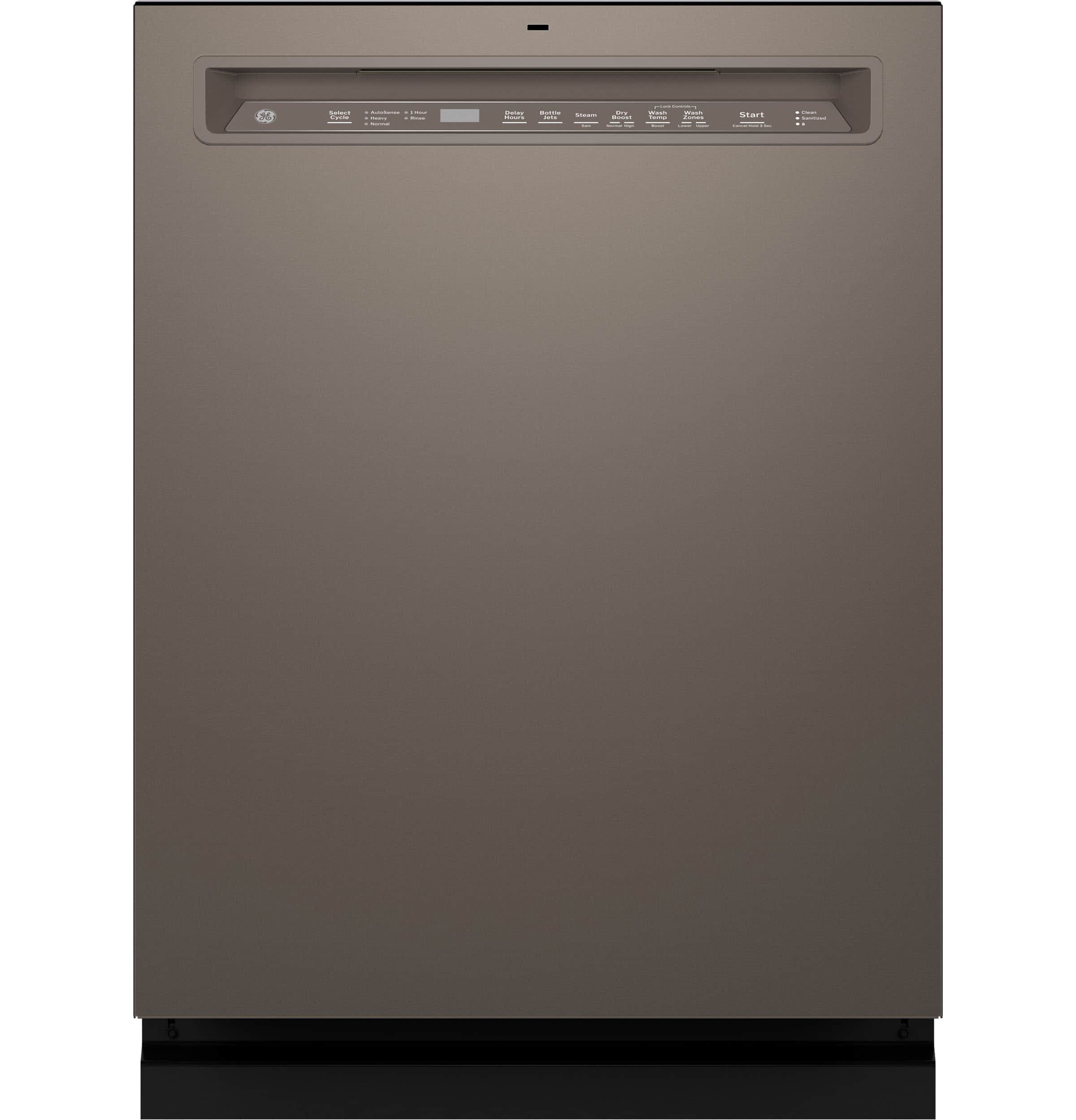 Front Control with Stainless Steel Interior Dishwasher with Sanitize Cycle