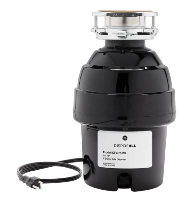 Disposall® 3/4 Hp Continuous Feed Garbage Disposer - Corded