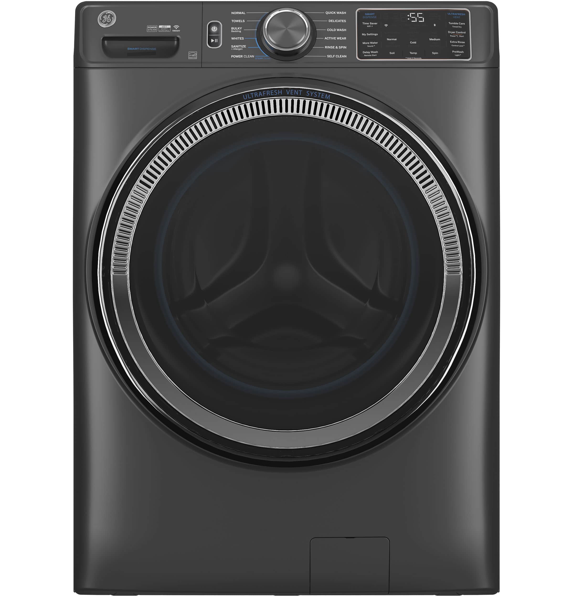 5.0 cu. ft. Capacity Smart Front Load Steam Washer with SmartDispense UltraFresh Vent System with OdorBlock and Steam