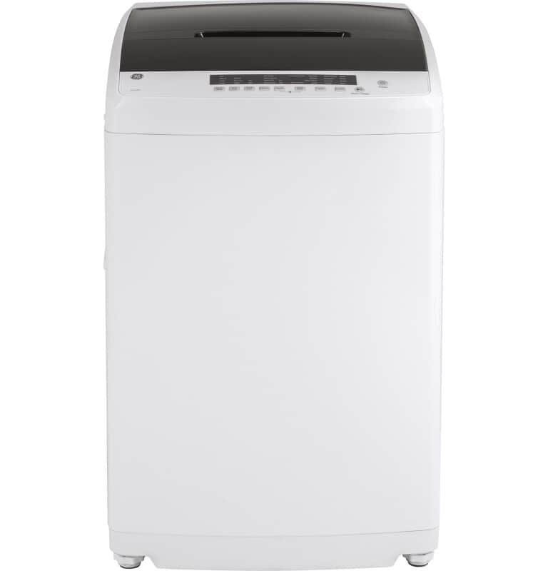Space-Saving 2.8 cu. ft. Capacity Stationary Washer with Stainless Steel Basket