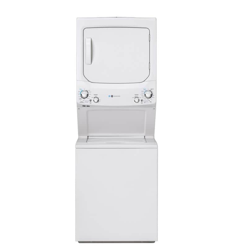 Unitized Spacemaker 3.9 cu. ft. Capacity Washer with Stainless Steel Basket and 5.9 cu. ft. Capacity Gas Dryer