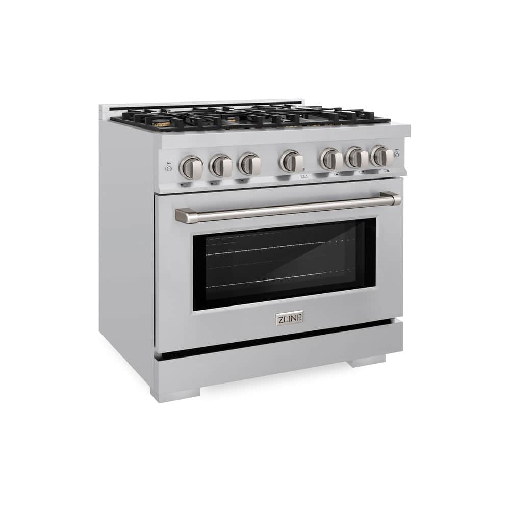 36 in. 5.2 cu. ft. Select Gas Range with Convection Gas Oven