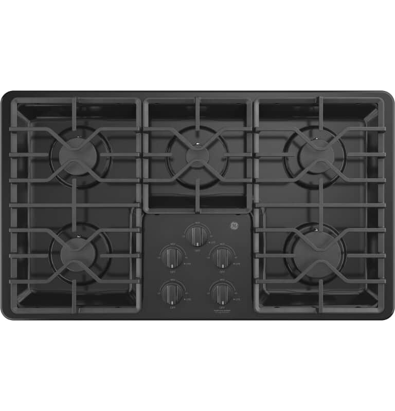 36" Built-In Gas Cooktop with Dishwasher-Safe Grates