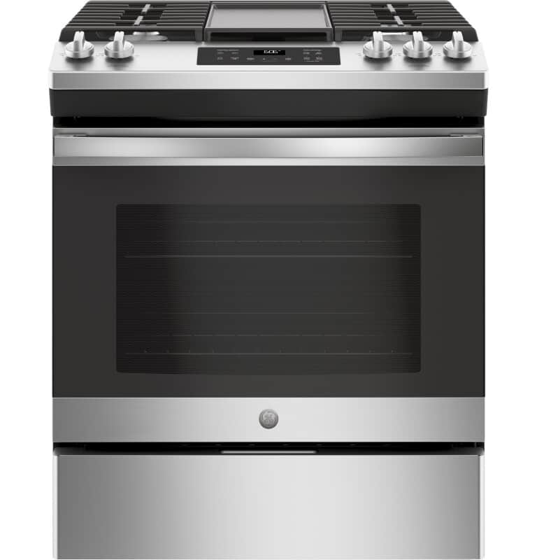 30" Slide-In Front Control Gas Range