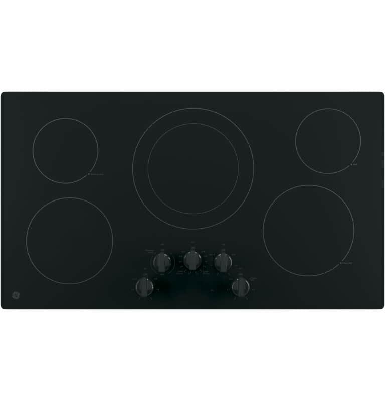 36" Built-In Knob Control Electric Cooktop