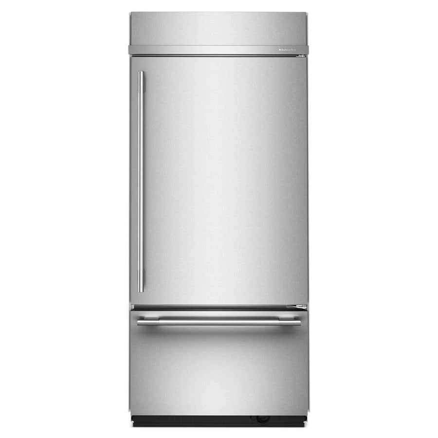 20.8 Cu. Ft. 36" Built-in Bottom Mount Refrigerator With Platinum Interior