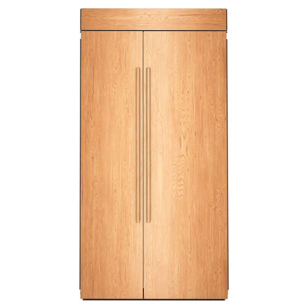 25.5 Cu. Ft. 42-Inch Built-In Panel-Ready Side-by-Side Refrigerator with Signature Platinum Interior