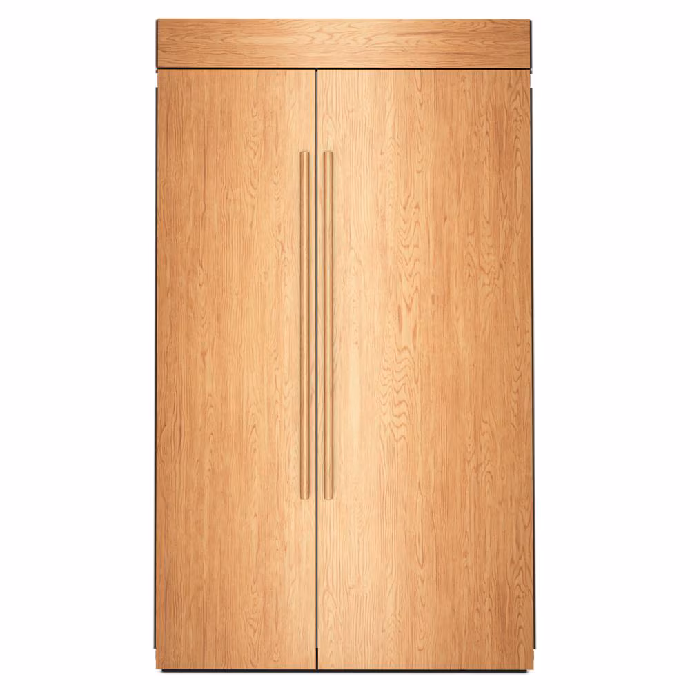 30 Cu. Ft. 48-Inch Built-In Panel-Ready Side-by-Side Refrigerator with Signature Platinum Interior