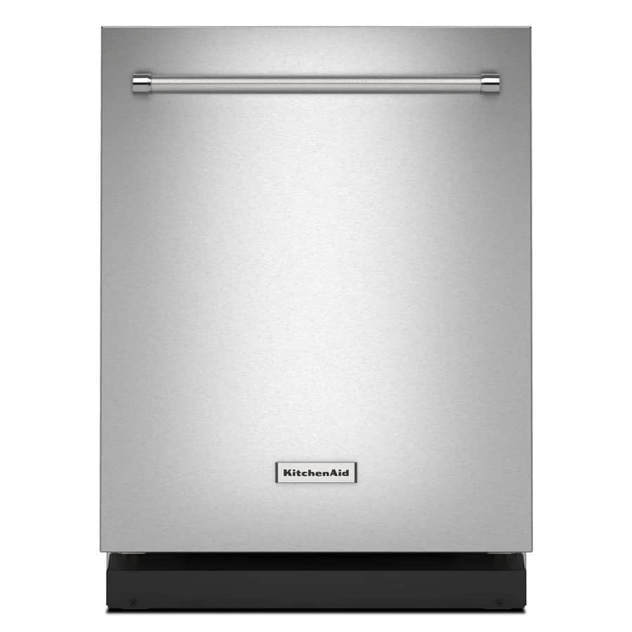 Kitchenaid® 39 Dba Printshield™ Finish Flush-to-cabinet Dishwasher With Freeflex™ Fit Third Level Rack