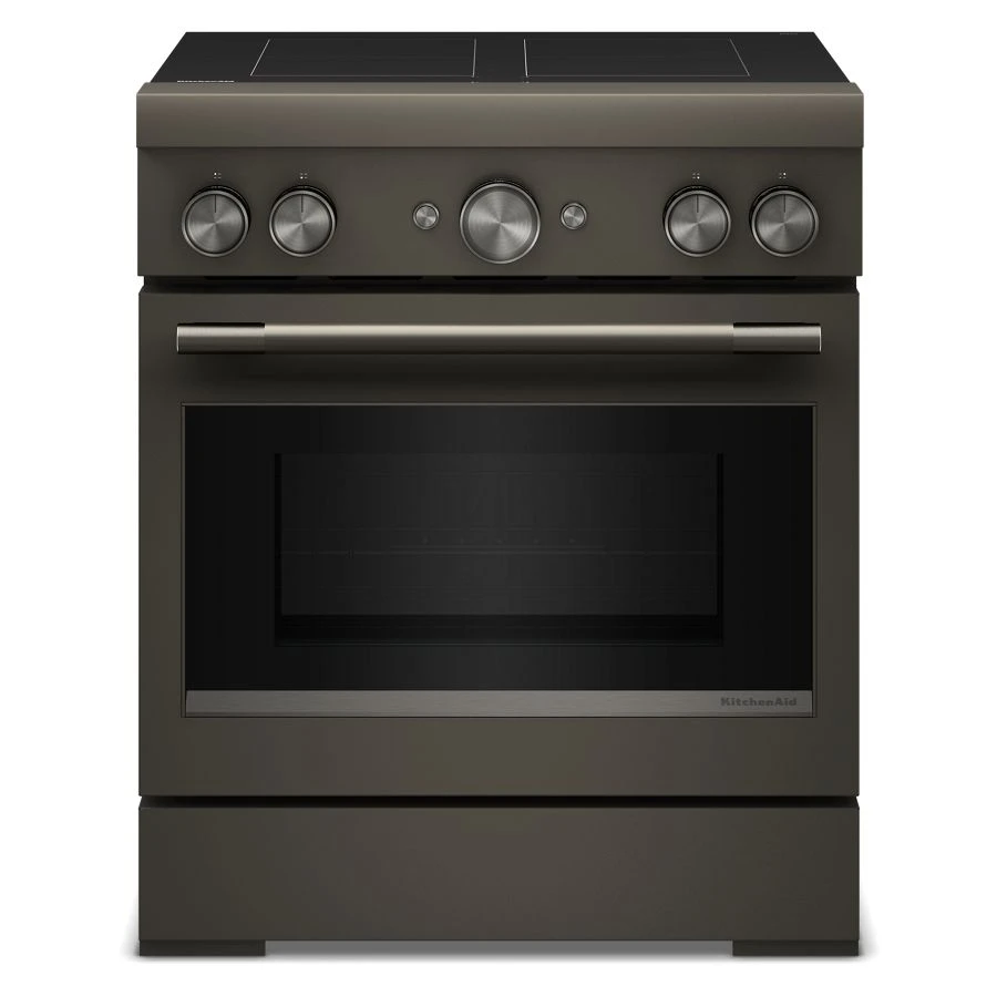 30-Inch 4-Element Induction Freestanding Commercial-Style Range with Air Fry