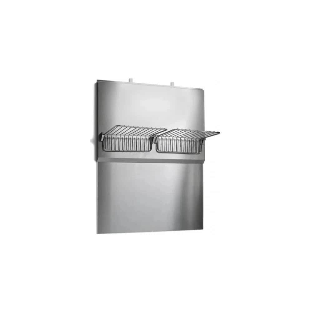 Stainless Steel Back Splash and Warm Racks for 48' Range Hoods