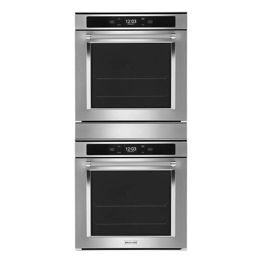24" Smart Double Wall Oven With True Convection