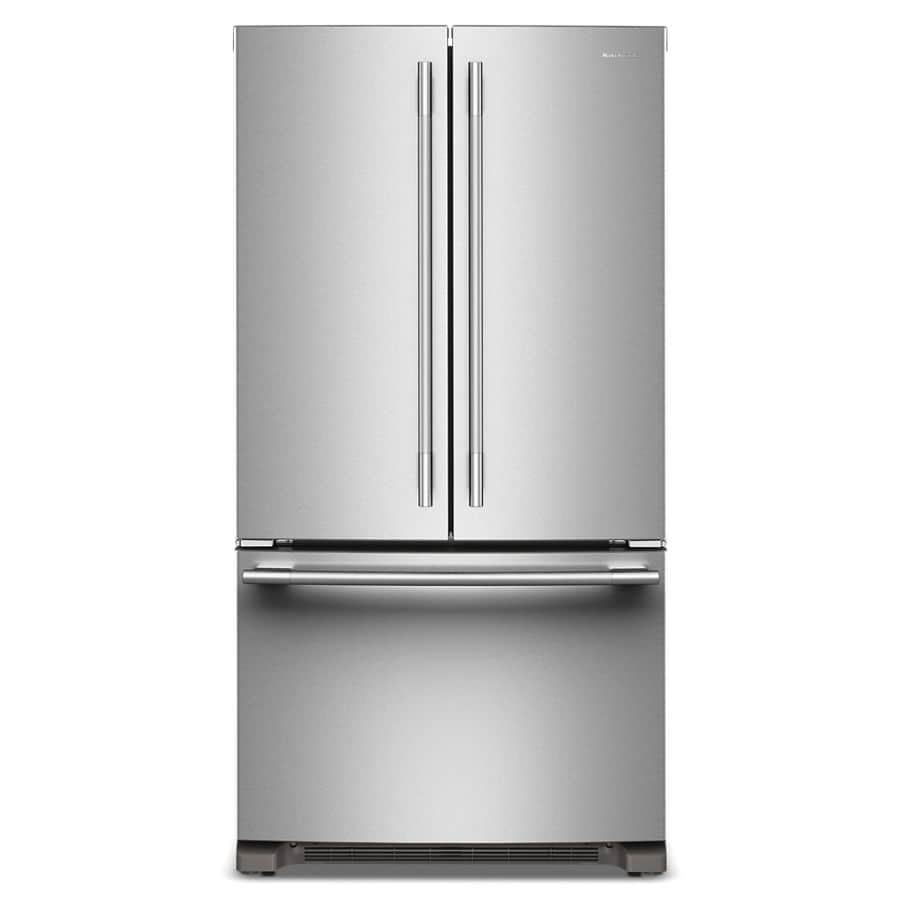 25 Cu. Ft. 36-Inch Standard-Depth French Door Refrigerator with Internal Water Dispenser