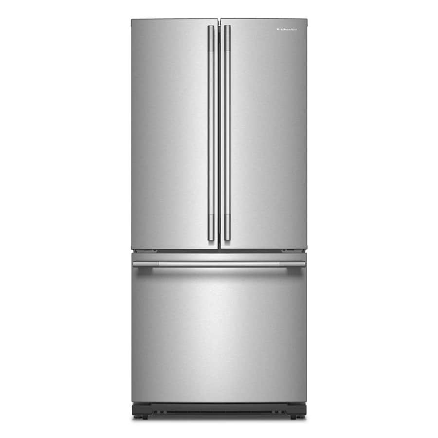 20 Cu. Ft. 30-inch Width Standard Depth French Door Refrigerator With Printshield® Finish And Interior Dispense