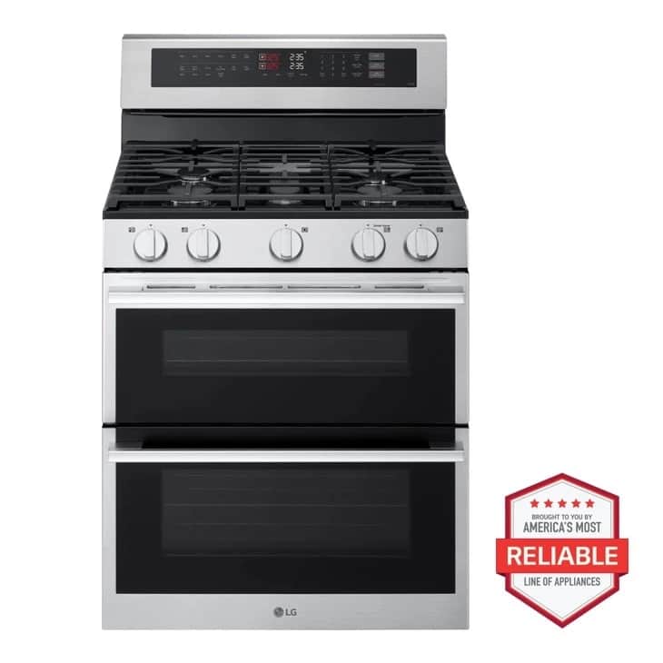 6.9 Cu. Ft. Smart Gas Double Oven Freestanding Range With Probake Convection®, Air Fry & Air Sous Vide