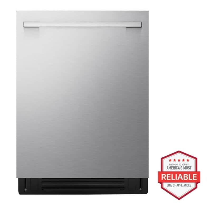 24 Inch Smart Top Control Dishwasher With Flushfit Design, 1-hour Wash & Dry, Blastzone™, Quadwash® Pro, Truesteam® And Dynamic Heat Dry™ W/autovent Dry™