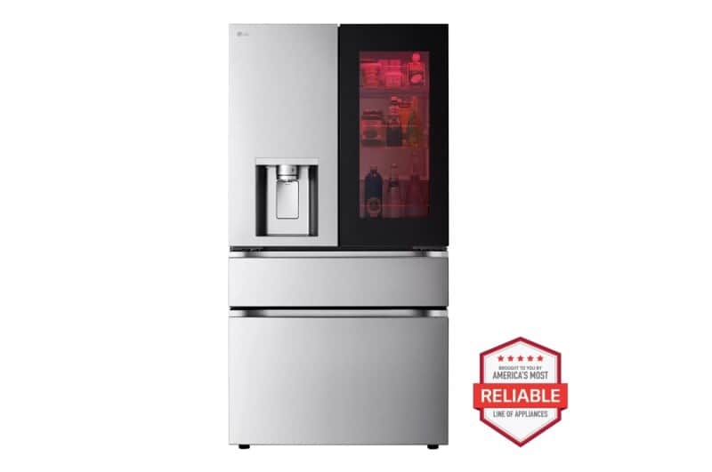 29 Cu. Ft. Smart Instaview® Door-in-door® Standard-depth Max™ 4-door French Door Refrigerator With Mycolor™