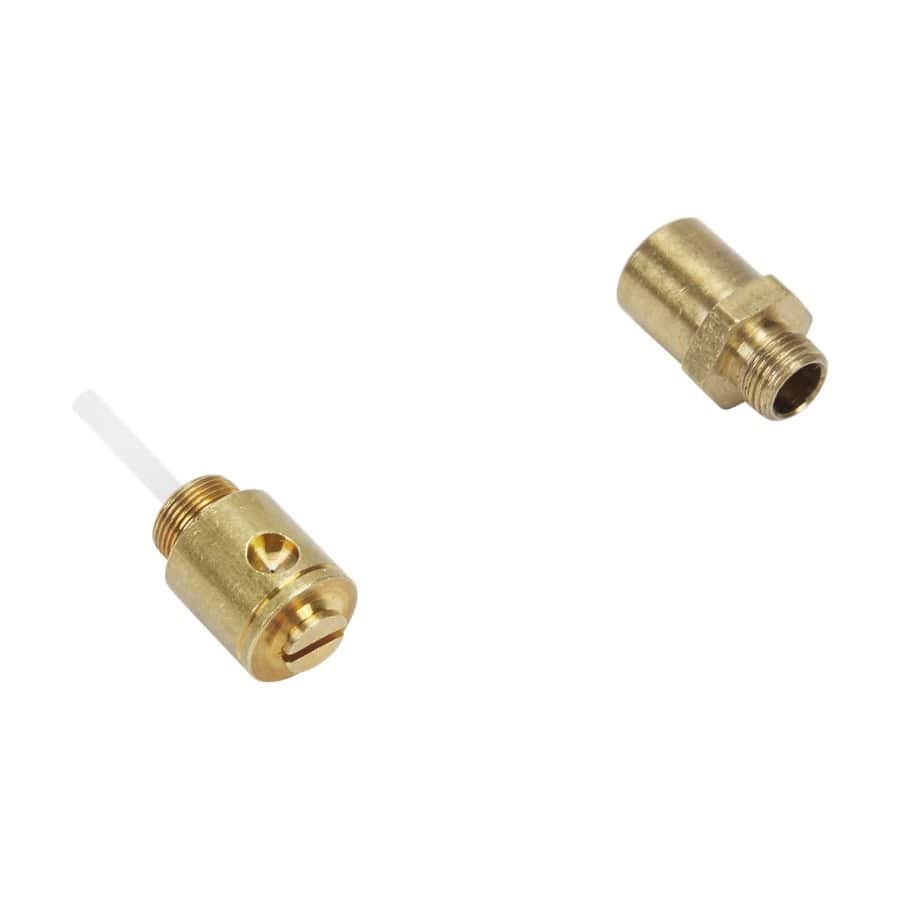 Gas Dryer Conversion Kit, brass colored, for natural gas conversion to use liquid propane